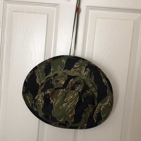 tiger stripe bucket hat